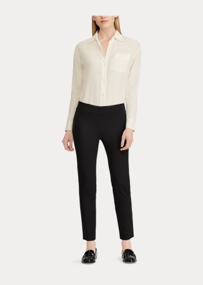 Calças Ralph Lauren Stretch Twill Skinny Mulher 03147-XAIK